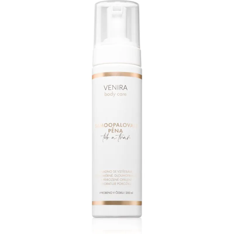 Venira Self-Tanning Foam αφρός αυτομαυρίσματος για σώμα και πρόσωπο 200 ml