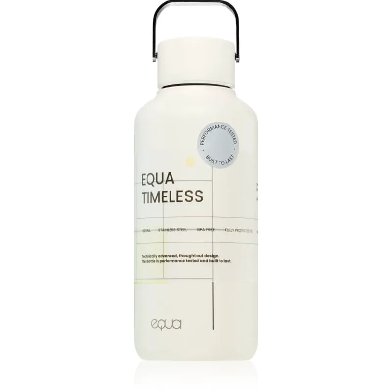 Equa Timeless μπουκάλι νερού από ανοξείδωτο ατσάλι μικρή χρώμα Set Match 600 ml
