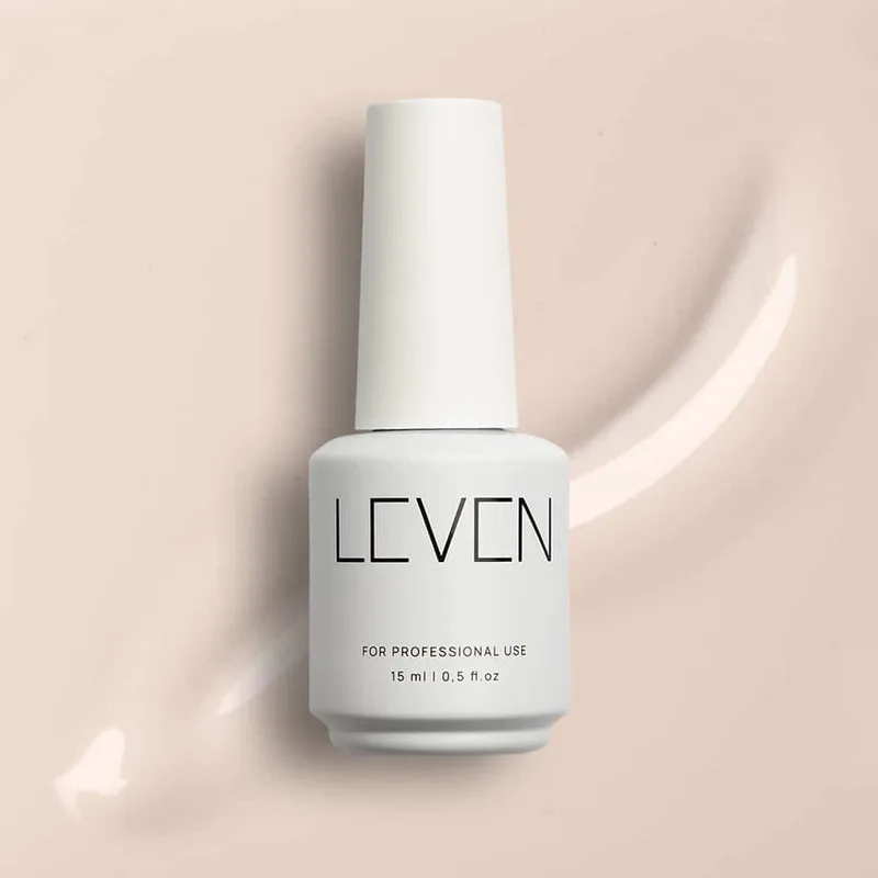 Leven | Ημιμόνιμο βερνίκι 15ml no. 091 Ivory