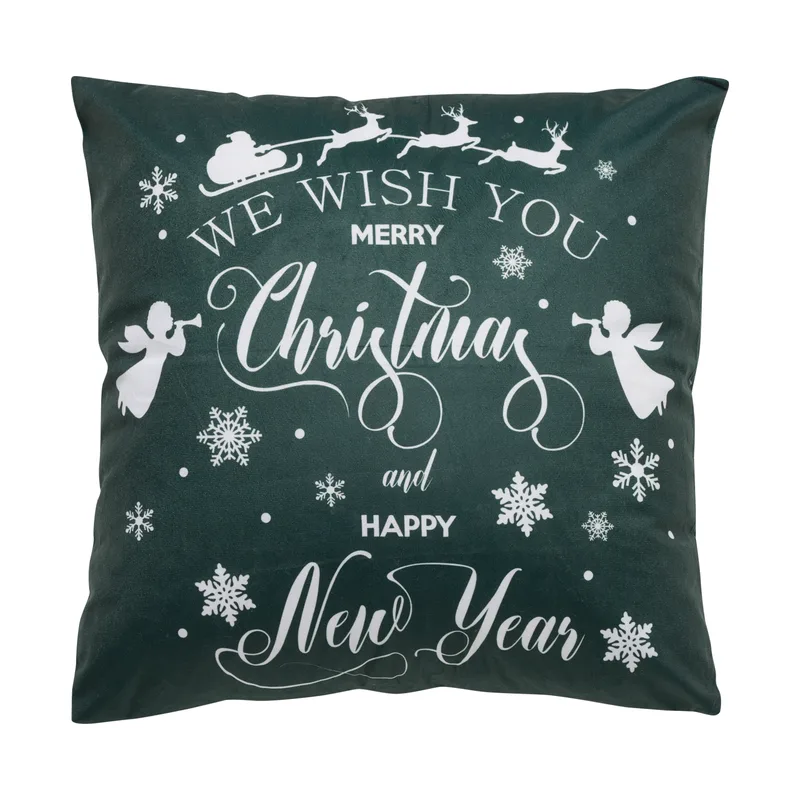 Das home christmas μαξιλαρι φιγουρασ 45x45 0771 green