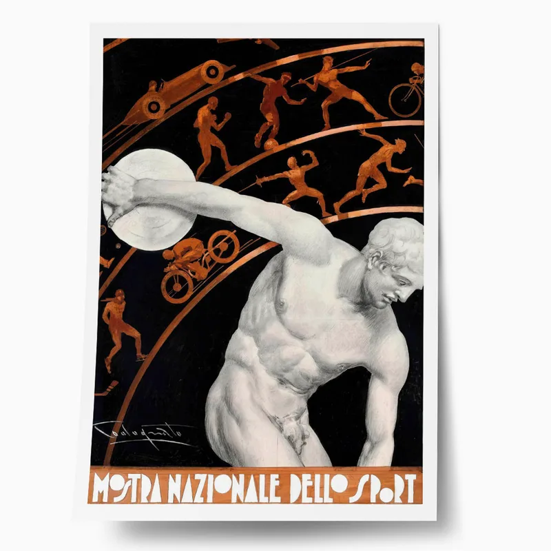 Πόστερ 1935 NATIONAL SPORT SHOW