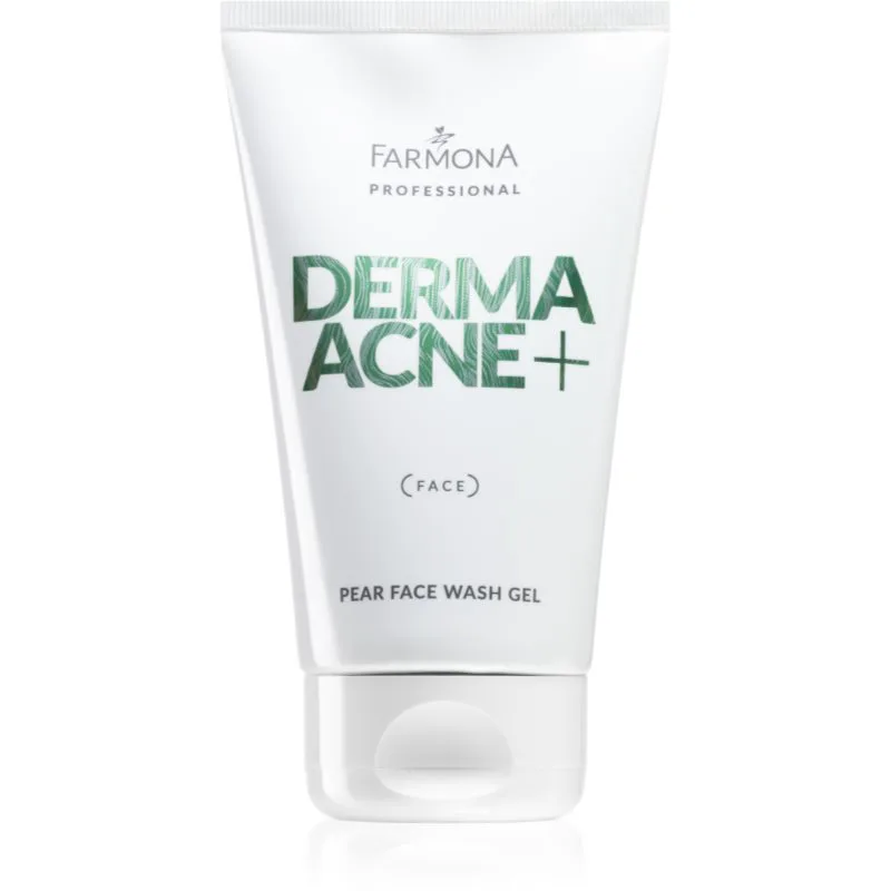 Farmona Derma Acne+ τζελ καθαρισμού για μικτό έως λιπαρό δέρμα 150 μλ