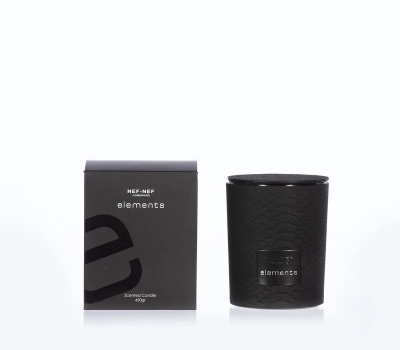 Αρωματικό Κερί Nef-Nef Elements 25 Black 450gr