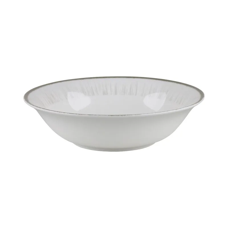 Σαλατιέρα Πορσελάνης 23x6εκ. Water Lily Grey Oriana Ferelli PR243366425 (Υλικό: Πορσελάνη, Χρώμα: Γκρι) - Oriana Ferelli - PR243366425