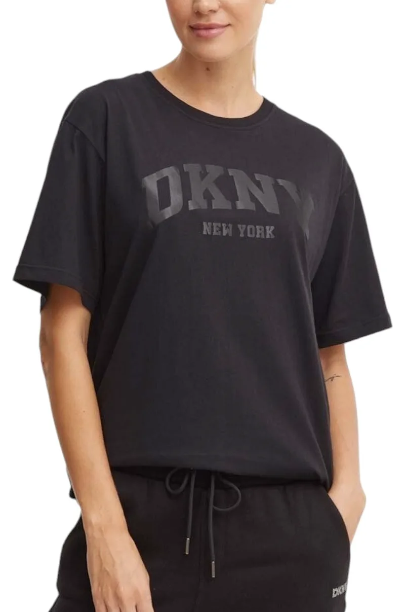 Μπλούζα Κοντομάνικη DKNY Logo DP4T9812-BLK-BLACK Γυναικείο