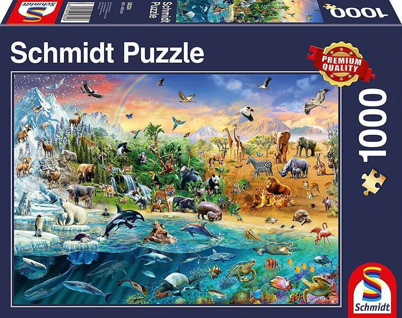 ΖΩΙΚΟ ΒΑΣΙΛΕΙΟ SCHMIDT 1000 ΚΟΜΜΑΤΙΑ (58324)