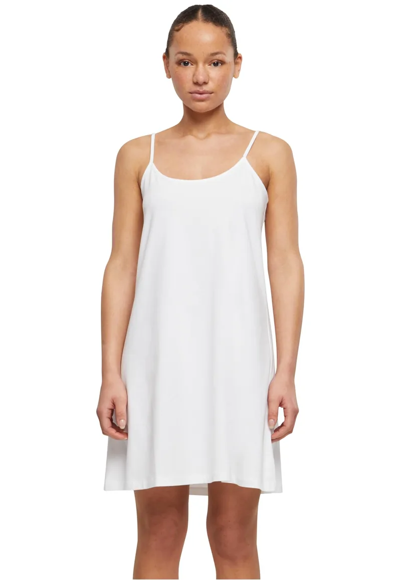 Ladies Stretch Jersey Hanger Dress Urban Classics TB6877-00220 White