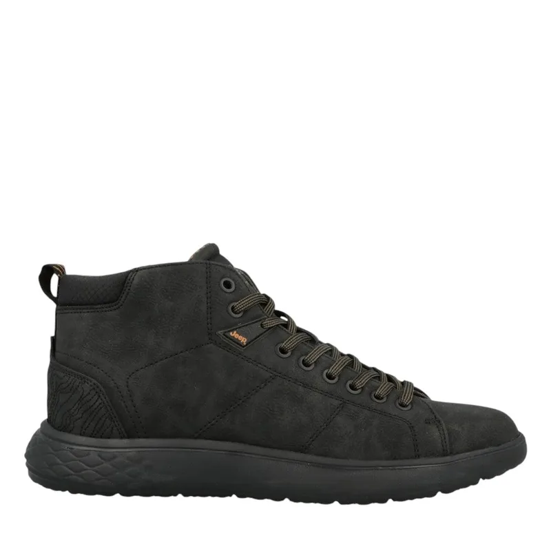 JEEP MACADAM MID Μποτάκι 41-46 - ΜΑΥΡΟ