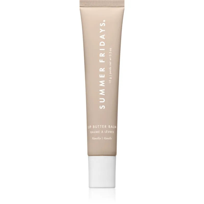Summer Fridays Lip Butter Balm ενυδατικό βάλσαμο για τα χείλη απόχρωση Vanilla 15 γρ