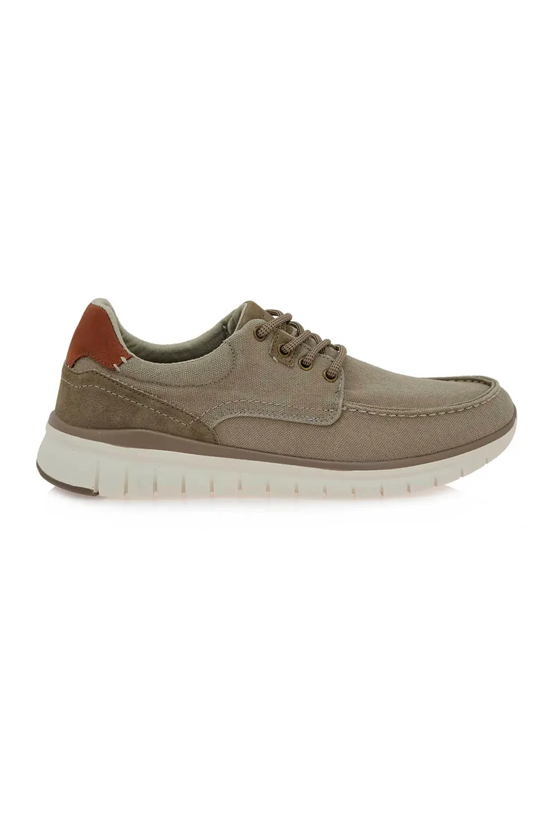 Renato Garini ανδρικά boat shoes - W589S516236J Μπεζ