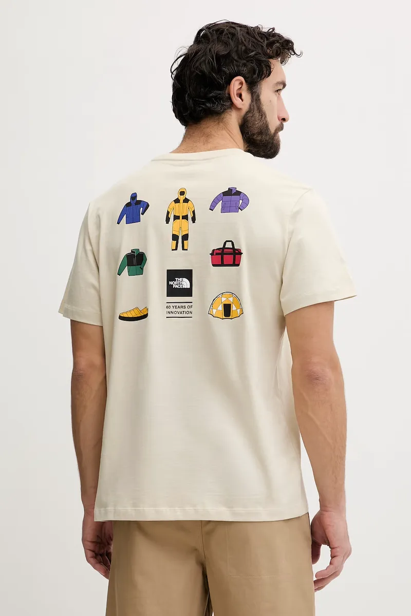 The North Face t-shirt ανδρικό βαμβακερό CELEBRATION