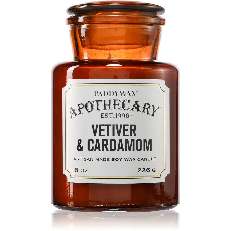 Paddywax Apothecary Vetiver & Cardamom αρωματικό κερί 226 γρ