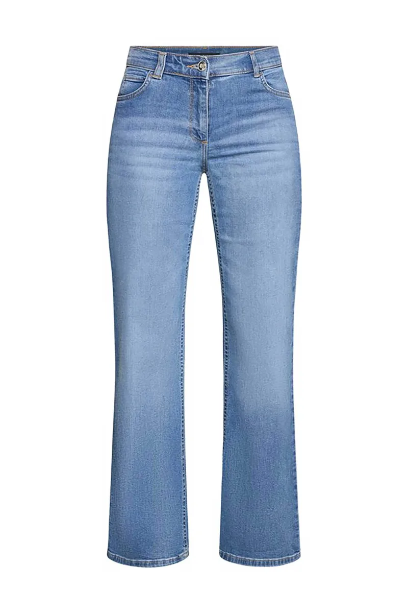 Betty Barclay γυναικείο τζιν παντελόνι Wide Fit - 6217/1980 Denim Blue