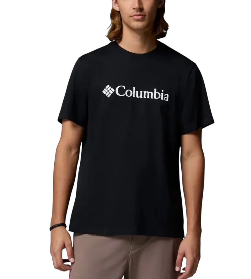 Ανδρικό CSC Basic Logo T-shirt Μαύρο Columbia 2155001-010