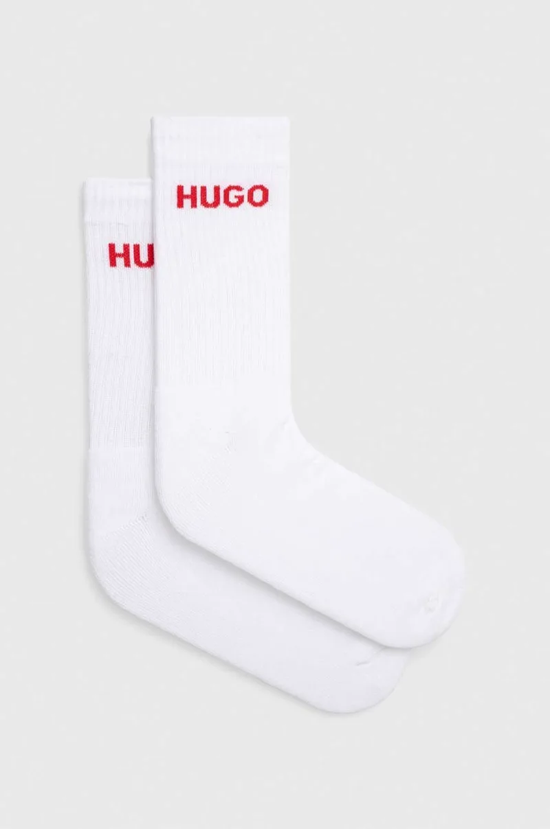 Κάλτσες HUGO 6P QS RIB LOGO CC 6-pack
