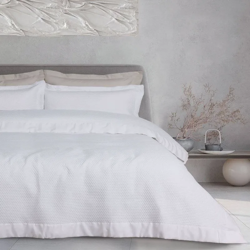 ΚΟΥΒΕΡΛΙ ΥΠΕΡΔΙΠΛΟ DAS HOME HAPPY 9655 WHITE (220X240CM)