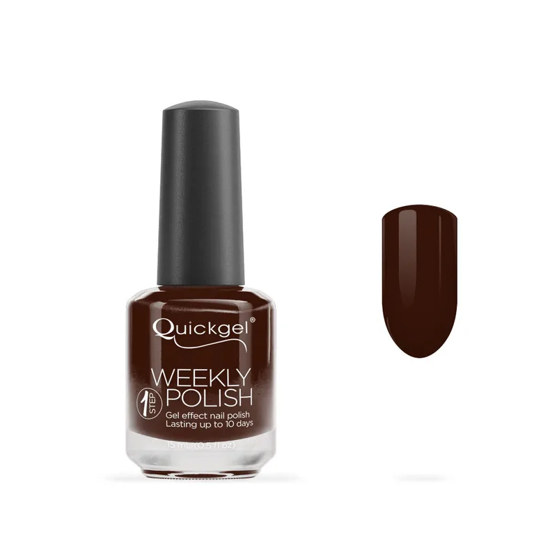 Quickgel No 864 - Dark Chocolate Βερνίκι 15 ml - Weekly polish