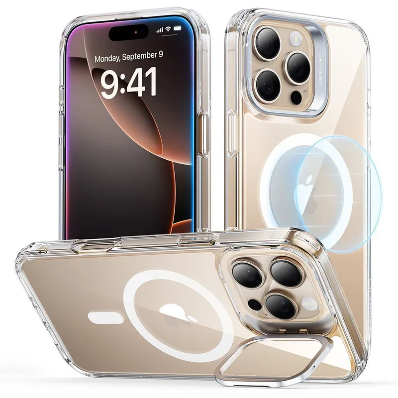 Θήκη ESR Classic Hybrid with Stash Stand HaloLock MagSafe Clear iPhone 16 Pro