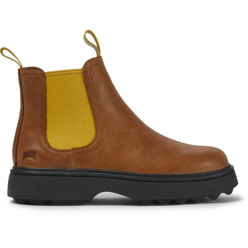 CAMPER Norte - Μπότες Για Κορίτσια - Καφέ, Μέγεθος 32, Smooth leather