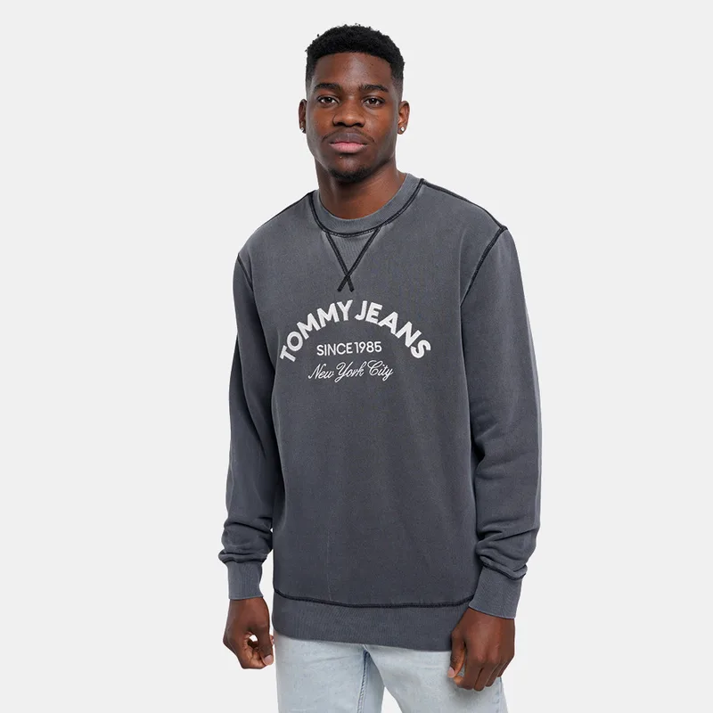 Tommy Jeans M Rlx Gmd Applique Crew Ανδρικό Φούτερ (9000263617_1469)
