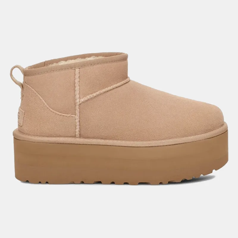 Ugg Classic Ultra Mini Platform Γυναικεία Μποτάκια (9000183657_3241)