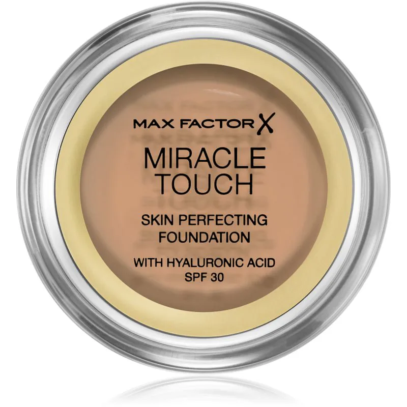 Max Factor Miracle Touch ενυδατικό κρεμώδες μεικ απ SPF 30 απόχρωση 083 Golden Tan 11,5 γρ