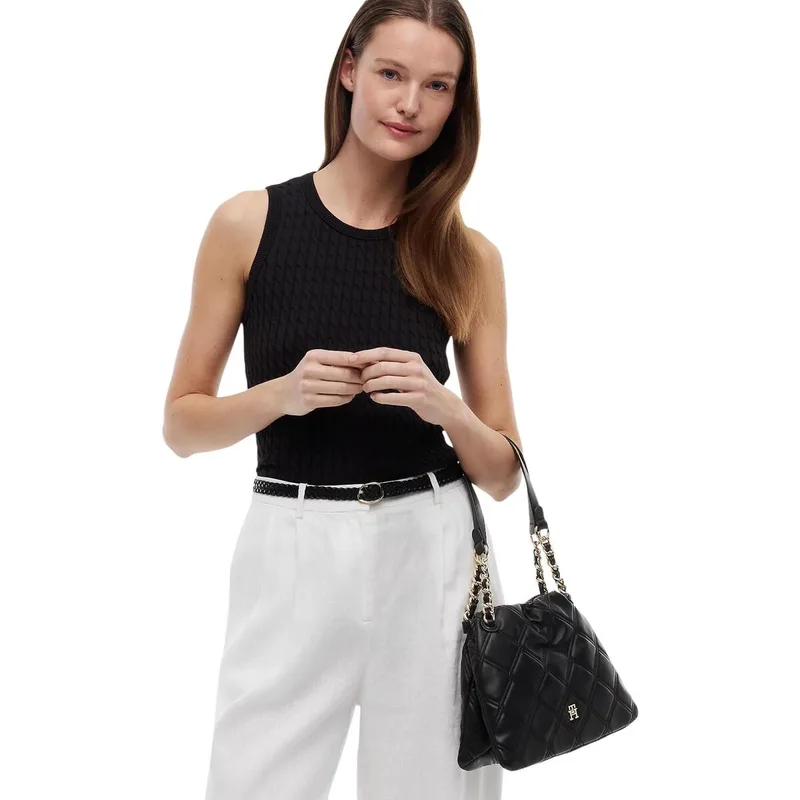 Τσάντα Tommy Hilfiger TH FEMININE MINI TOTE AW0AW18716