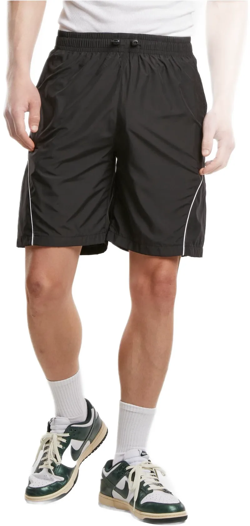 Piped Panel Trackshorts Urban Classics TB7381-00007 black
