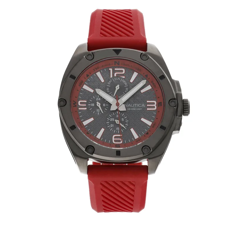 Ρολόι Nautica NAPTCS223 Κόκκινο