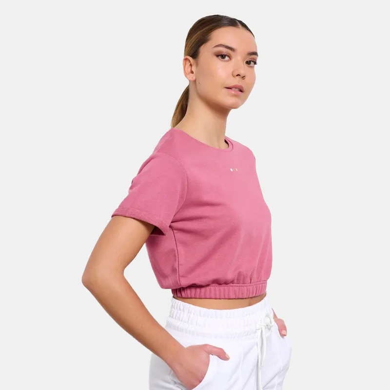 BodyTalk Snaps Γυναικείο Cropped T-Shirt (9000144150_62235)