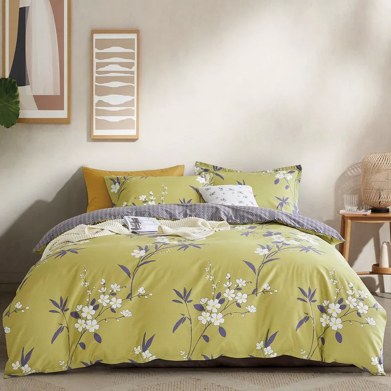 Beauty Home Σετ παπλωματοθήκη υπέρδιπλη Art 12274 Alexa 230x250 Λαδί