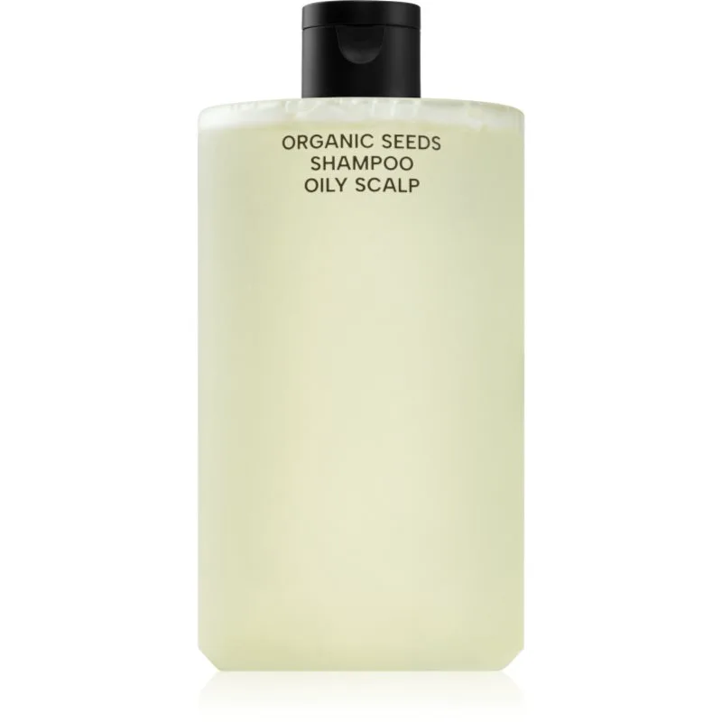 WHAMISA Organic Seeds Shampoo Oily Scalp οργανικό σαμπουάν Για λιπαρό δέρμα της κεφαλής 490 ml