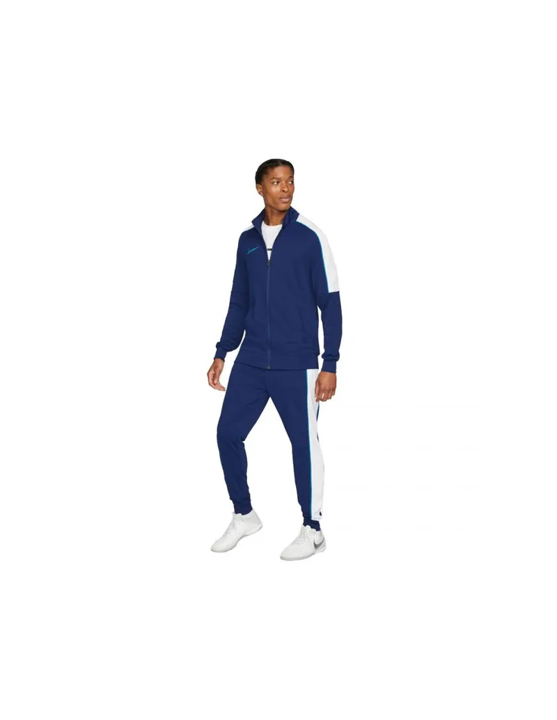 Nike Academy Knit Soccer Ανδρική Φούτερ Ζακέτα Dri-Fit με Τσέπες Navy Μπλε DA5566-492