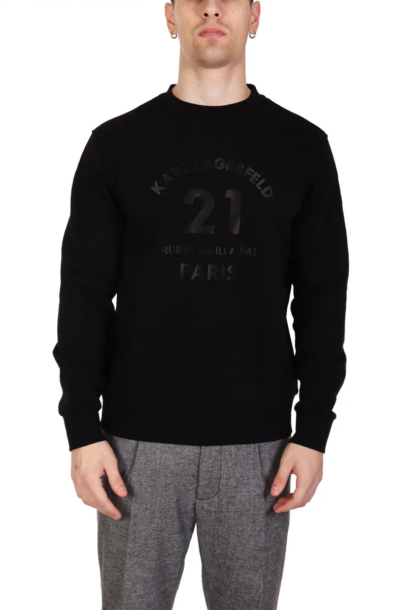 KARL LAGERFELD ΦΟΥΤΕΡ CREW NECK BIG LOGO 21 RUE ST ΜΑΥΡΟ