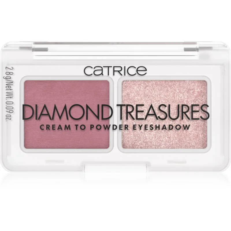 Catrice Diamond Treasures διπλές σκιές ματιών απόχρωση 020 Fairy Dust 2.8 γρ