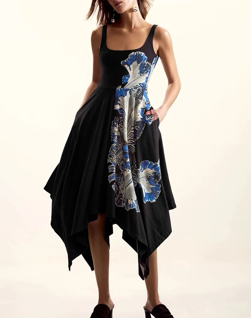 DESIGUAL VEST_ORCHID_LACROIX ΦΟΡΕΜΑ ΓΥΝΑΙΚΕΙΟ 26SWVK44-2000 JetBlack