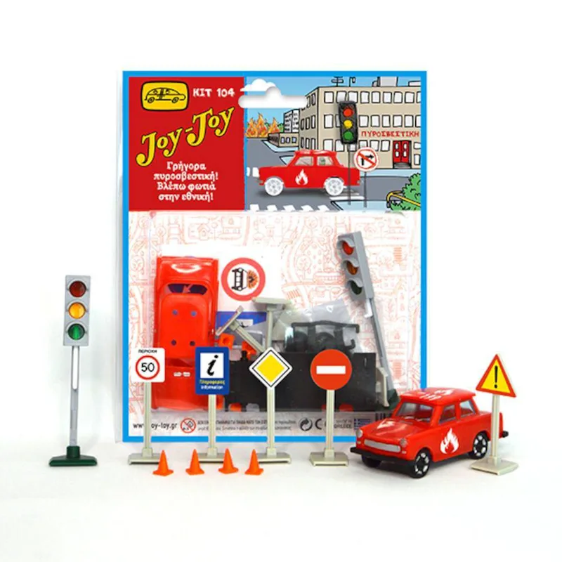 Joy Toy Σετ με Αυτοκίνητο Πυροσβεστική