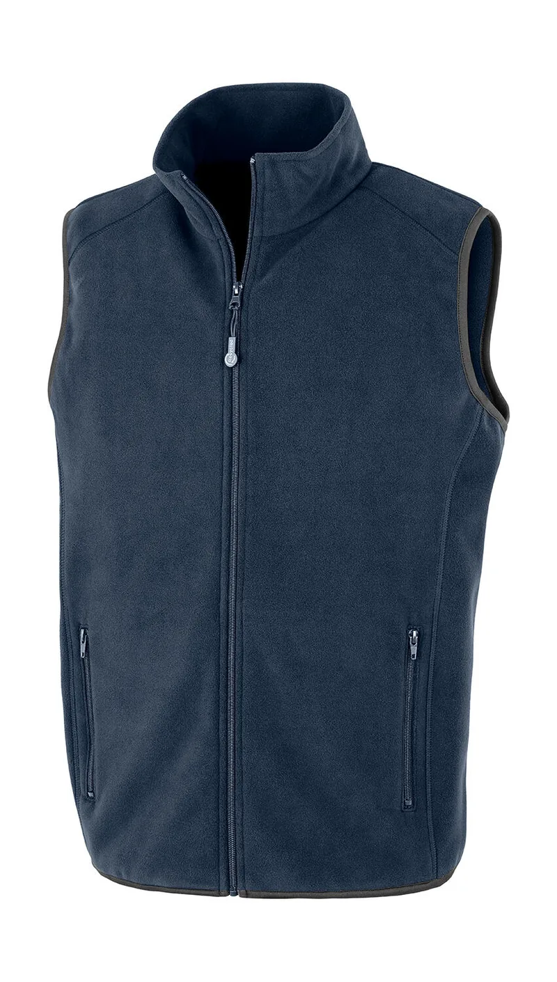Recycled Polarthermic Fleece Bodywarmer Result Recycled R904X Navy