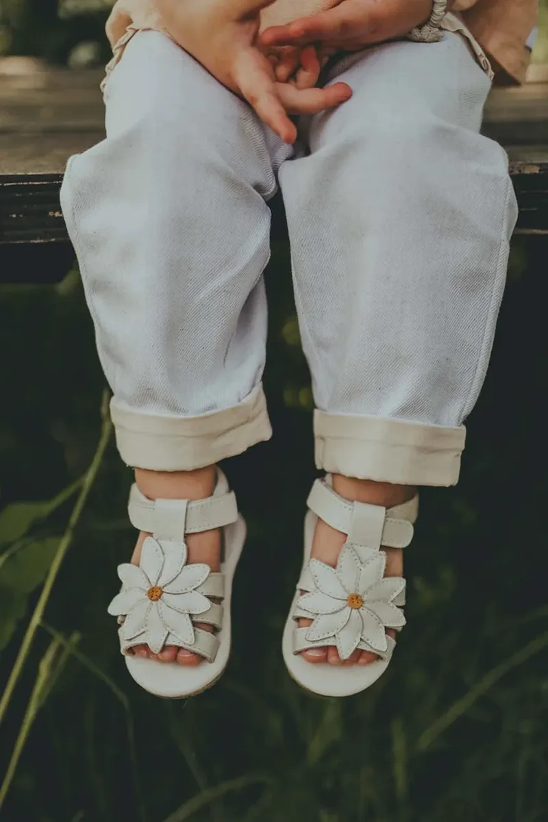 Βρεφικά δερμάτινα σανδάλια Donsje Tuti Fields Sandals Daisy