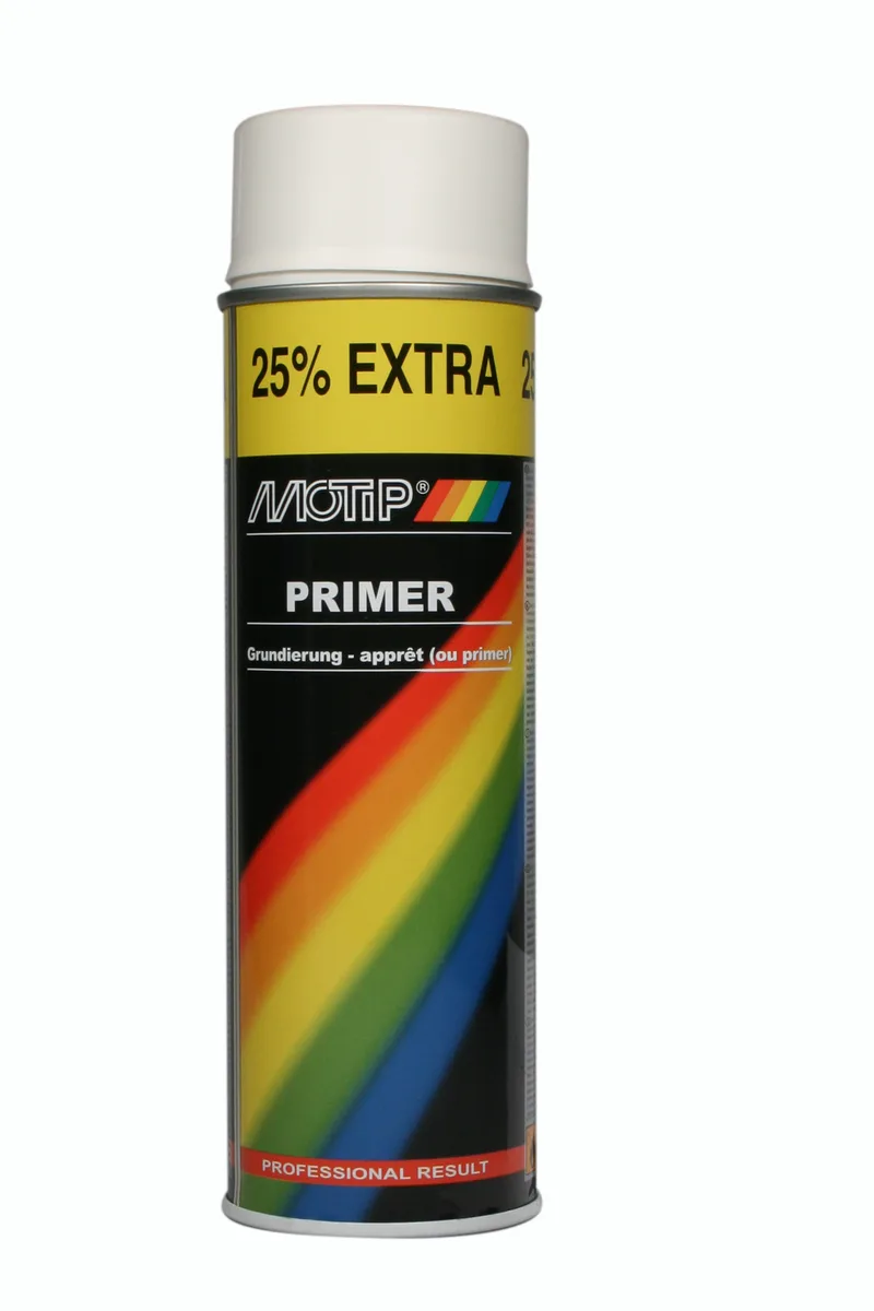 Spray Motip 04056 Αστάρι Λευκό 500Ml