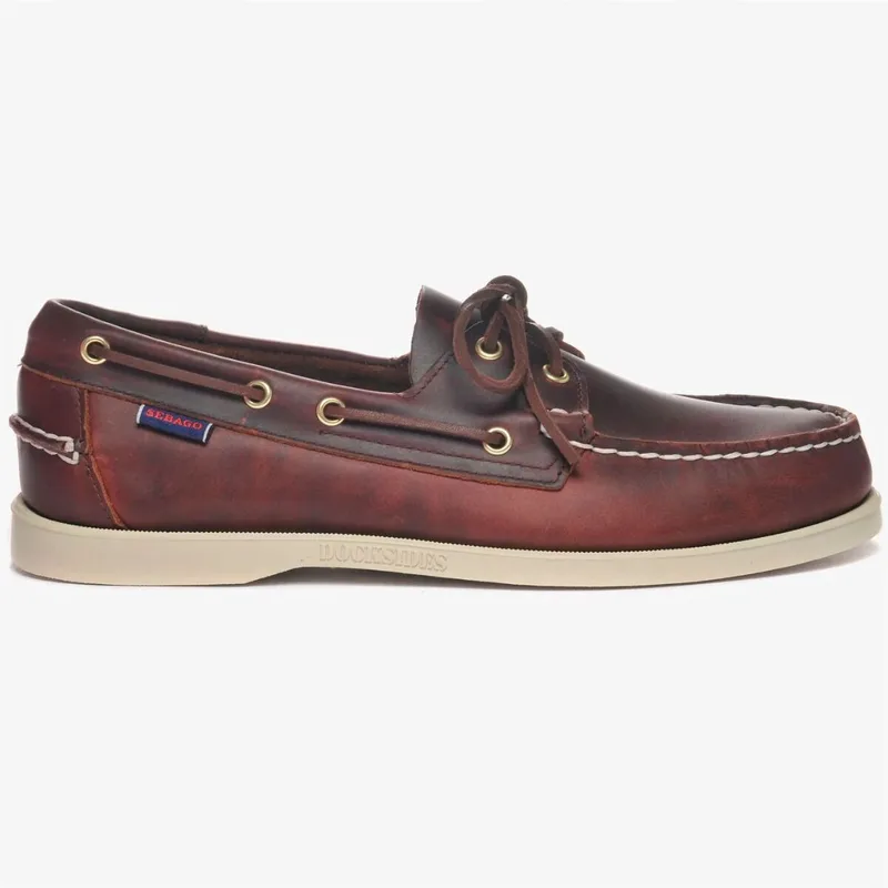 Sebago Portland Docksides CRMX Ανδρικά Παπούτσια 741286W Μπορντώ