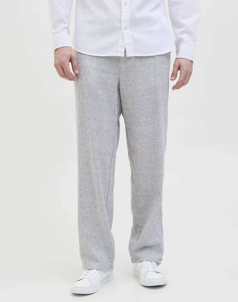JACK&JONES JPSTKARL MYKONOS CHINO 12269371-Cashmere Blue LightGray