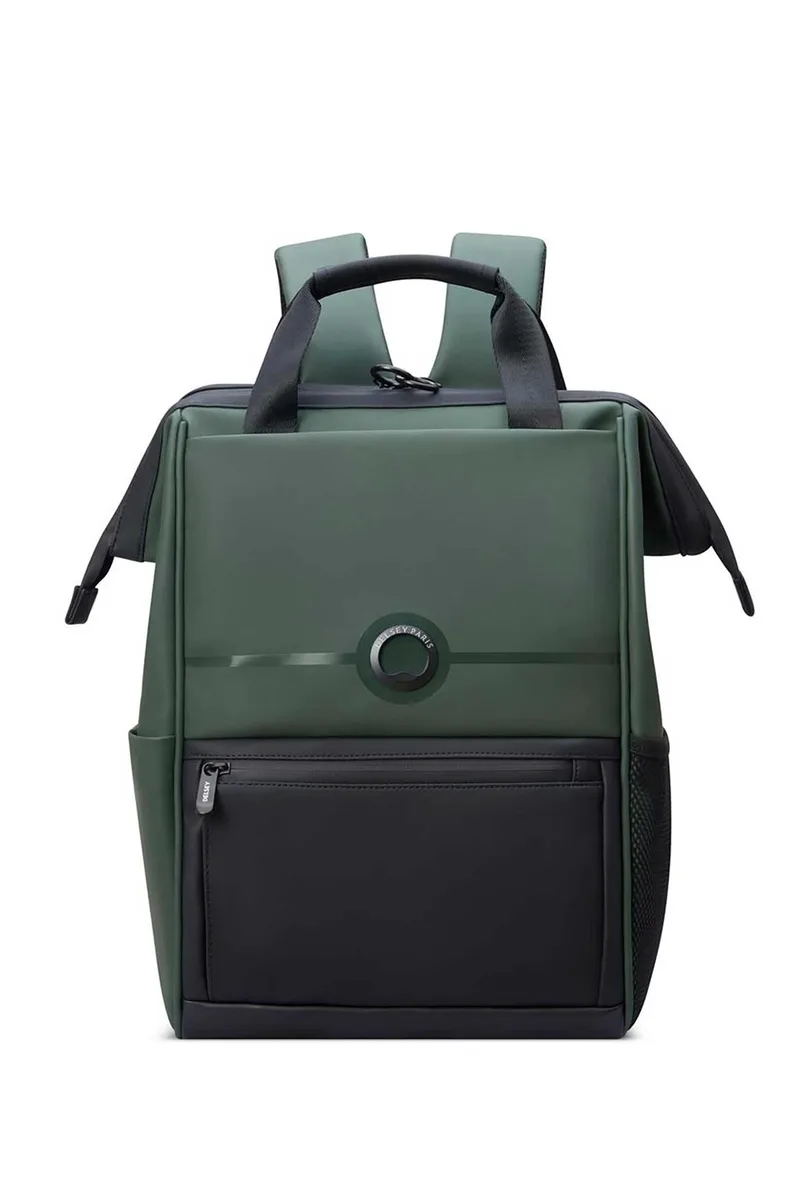 Delsey unisex backpack 38.5 x 35 x 17.5 cm "Turenne Green" - 163261013