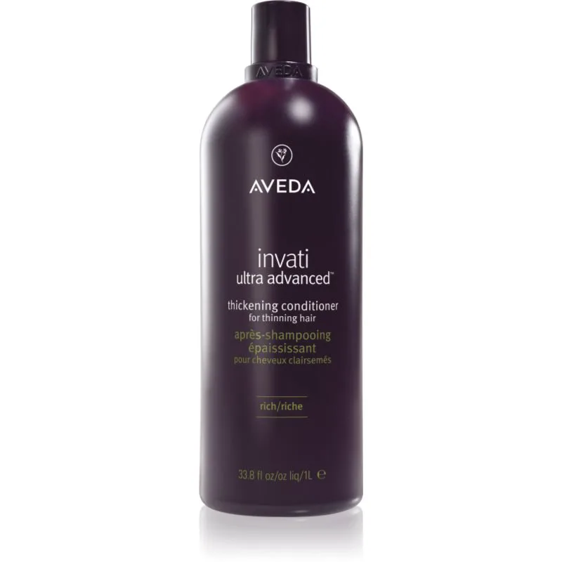 Aveda Invati Ultra Advanced™ Thickening Conditioner Rich εντατικό κοντίσιονερ για λεπτά και αδύναμα μαλλιά 1000 ml