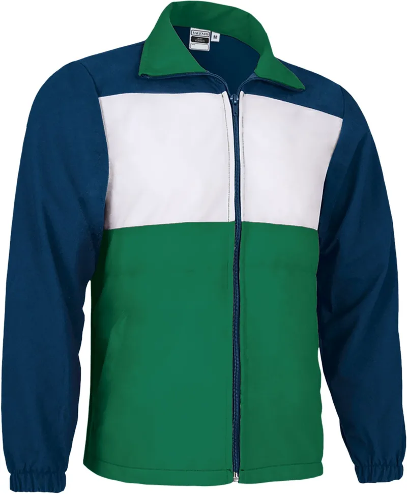 Αθλητικό μπουφάν VERSUS Valento CQVAVERMV_kids Night Navy Blue-Kelly Green-White