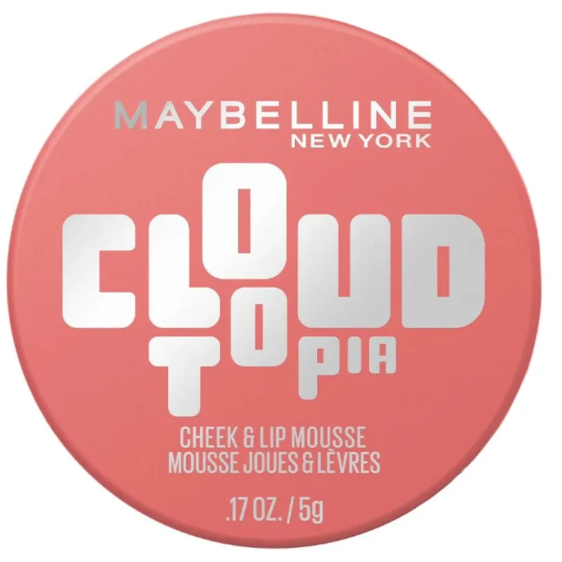 Maybelline Cloudtopia Cheek & Lip Mousse Ματ Μούς για τα Μάγουλα & Χείλη με Ανάλαφρη Υφή & Πλούσιο Χρώμα 5g - 09 Dreamy Dawn