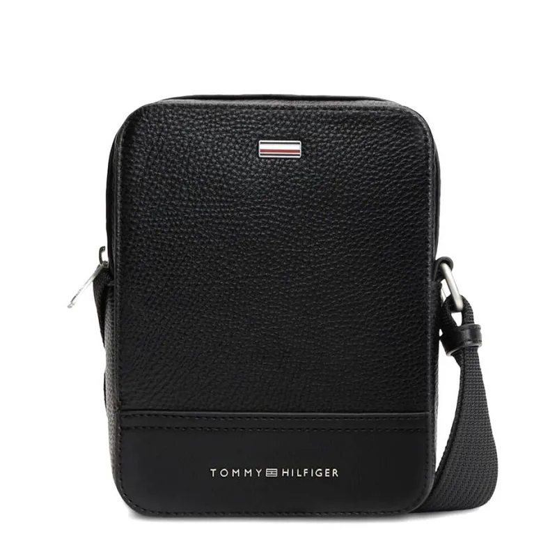 Ανδρικό Τσαντάκι Χιαστί Μαύρο Tommy Hilfiger AM0AM14433-BDS