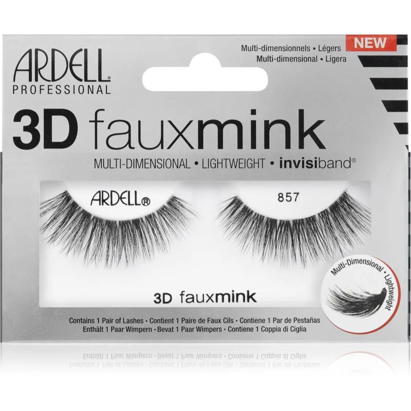 Ardell 3D Faux Mink τεχνητές βλεφαρίδες 857