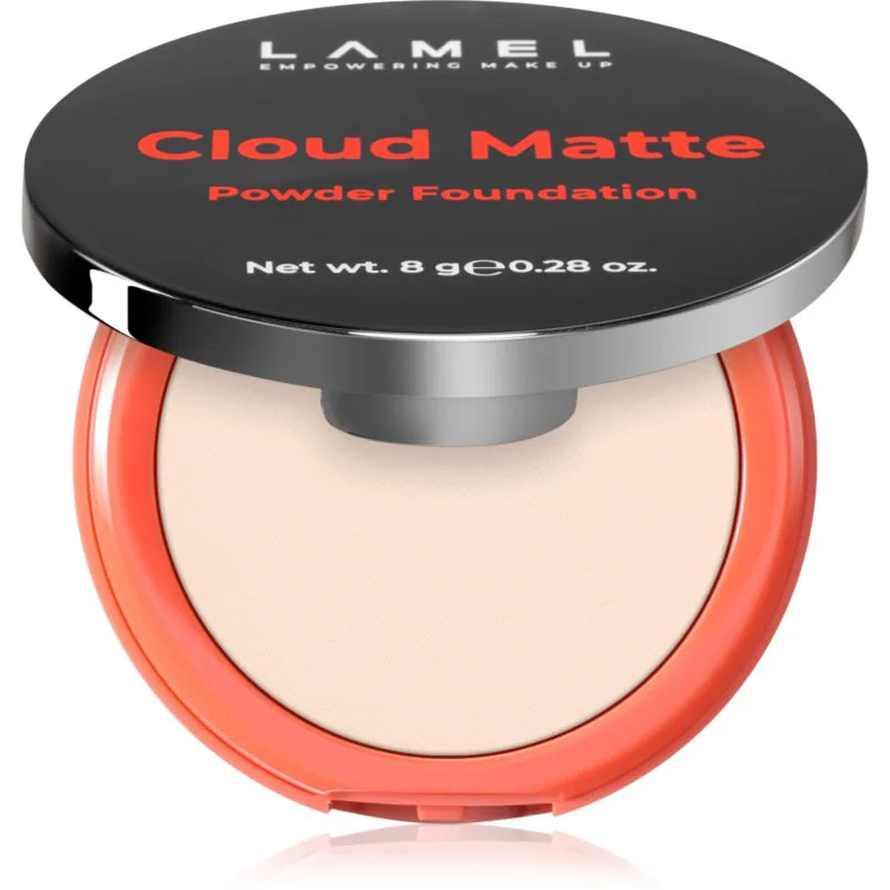 LAMEL Cloud Matte Powder Foundation ματ πούδρα μεικ απ απόχρωση 01 Fair Ivory 8 γρ