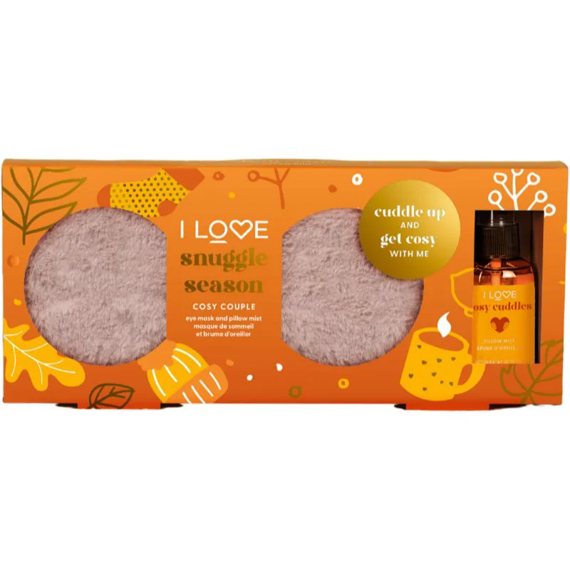 I Love Snuggle Season Cosy Couple σετ δώρου για ήρεμο ύπνο